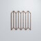 Ekena Millwork Small Conroe Decorative Fretwork Wood Wall Panels, Walnut, 11 3/8"W x 11 3/8"H x 3/8"T WALW12X12X0375CREWA - alternate 4